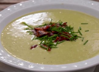 Sopas frías con un toque cannábico