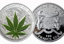Emiten una moneda que huele a marihuana Emiten una moneda que huele a marihuana