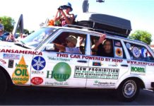 Un coche que funciona con marihuana Un coche que funciona con marihuana