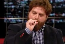 Un actor estadounidense se fumó un porro en directo Un actor estadounidense se fumó un porro en directo