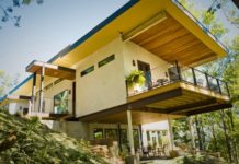 Una casa hecha con cáñamo Una casa hecha con cáñamo