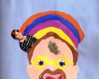 Artista pinta autorretratos bajo la influencia de drogas