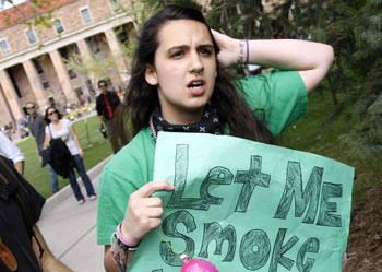 Manifestación pro-legalización en Washington