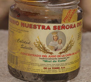 Esta es la miel que utilizo en mis cultivos