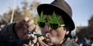 Miles de chilenos piden la despenalización de la marihuana