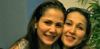 Maria Aurora Moynihan, derecha, junto a su hermana, la actriz Maritoni Fernandez.
