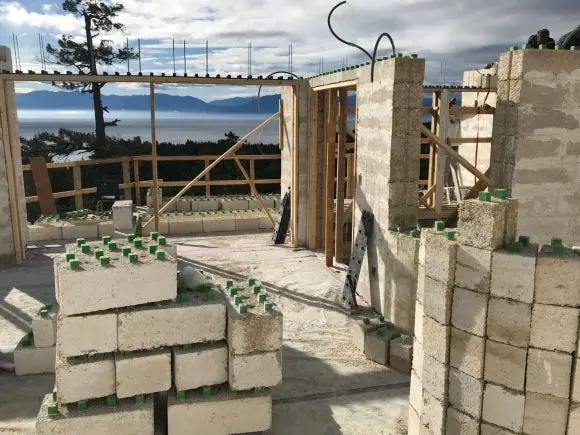 Una de las casas con morteros de cal y cañamo que está construyendo la empresa Harmless Home en EEUU / Harmless Home