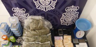 Seis detenidos por la venta de cannabis en un club de Benalmádena
