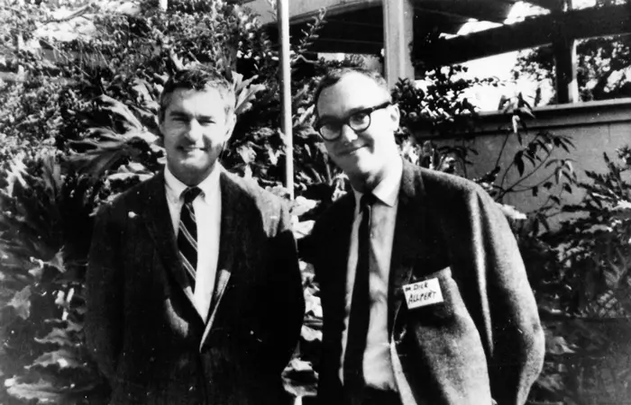 Timothy Leary y Richard Alpert (Ram Dass)