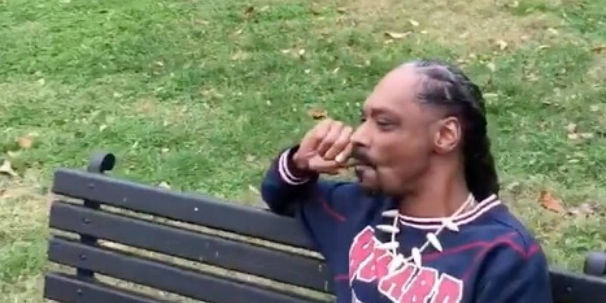 Snoop Dogg fuma cannabis frente a la Casa Blanca y envía mensaje a Trump
