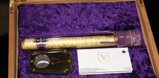 Cigarro de marihuana envuelto oro se vende en 11 mil dólares