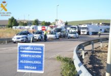 Cocaína y cannabis las drogas detectadas en los controles de la Guardia Civil drogas