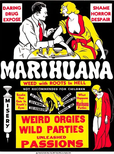 Cartel de la película 'Marihuana' (1936)
