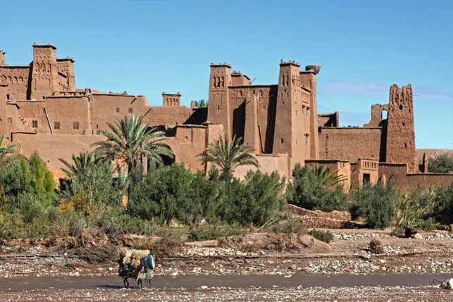 Ksar de Ait Ben Hadu, en Marruecos.