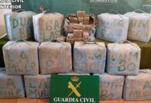 Pillan a tres narcos con 300 kilos de hachís y los absuelven porque no había una orden de registro Pillan a tres narcos con 300 kilos de hachís y los absuelven porque no había una orden de registro