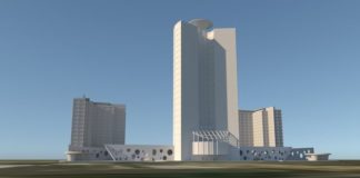 Diseño del hospital y hotel del arquitecto Antonio Moneo