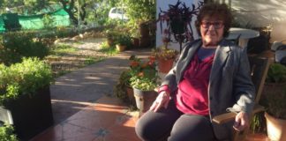 Fernanda de la Figuera, activista en favor del consumo de cannabis.