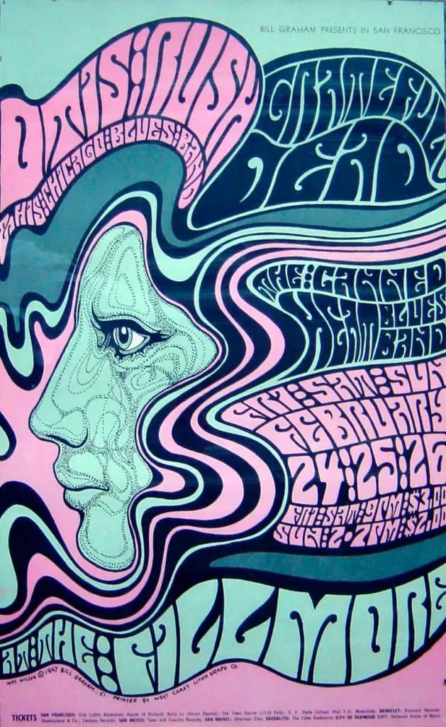 cartel de Wes Wilson