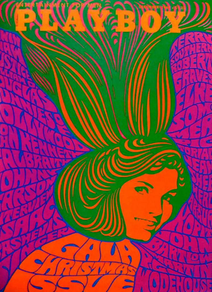 cartel de Wes Wilson para PlayBoy