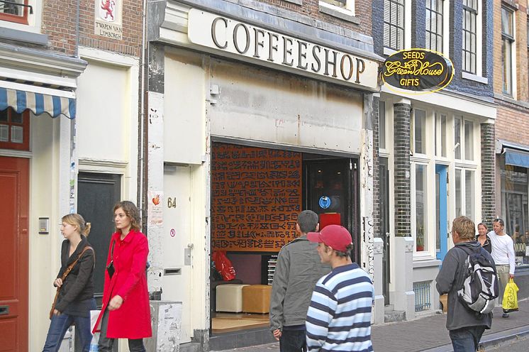 Coffee shop en Holanda