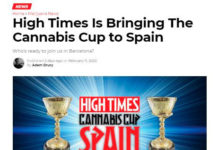 Spannabis desmiente cualquier tipo de relación con High Times Spannabis desmiente cualquier tipo de relación con High Times