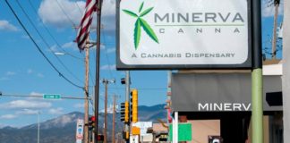 Dispensario de marihuana en Estados Unidos.