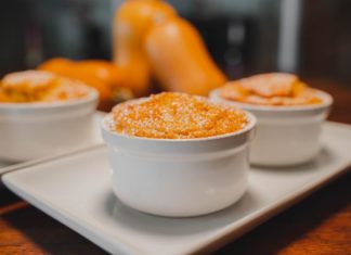 Soufflé de camote y calabaza