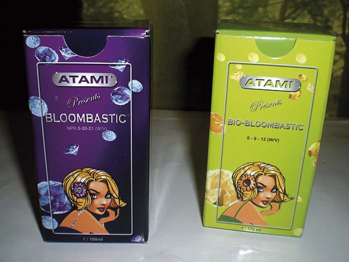 Bloombastic y Bio-Blombastic de Atami