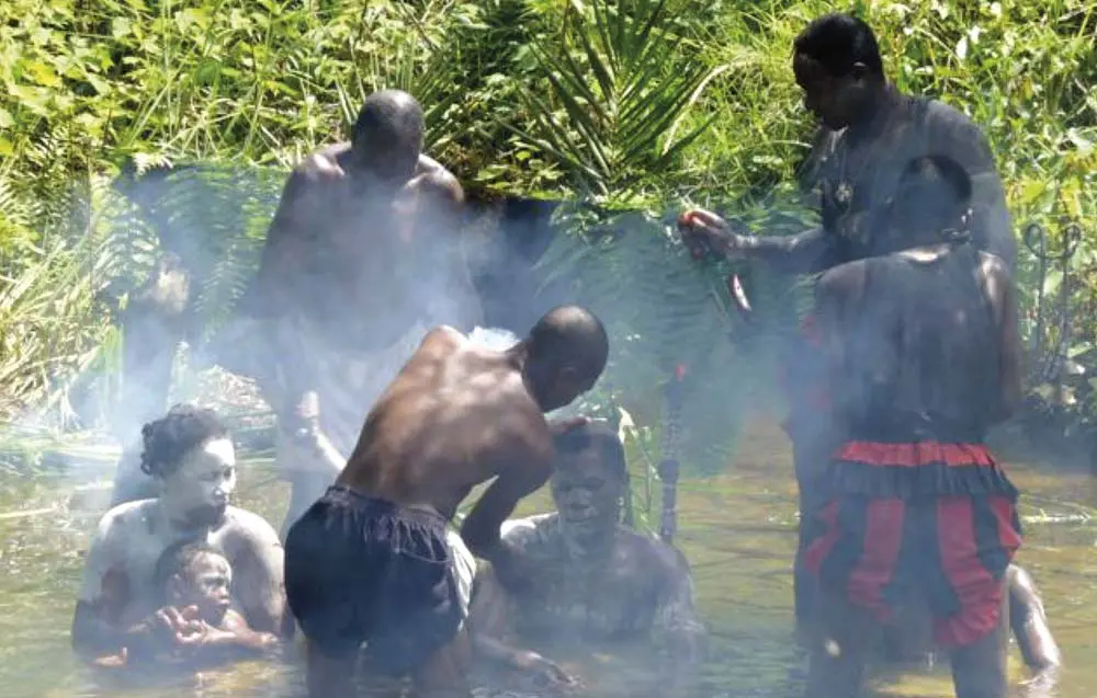 Ritual con iboga