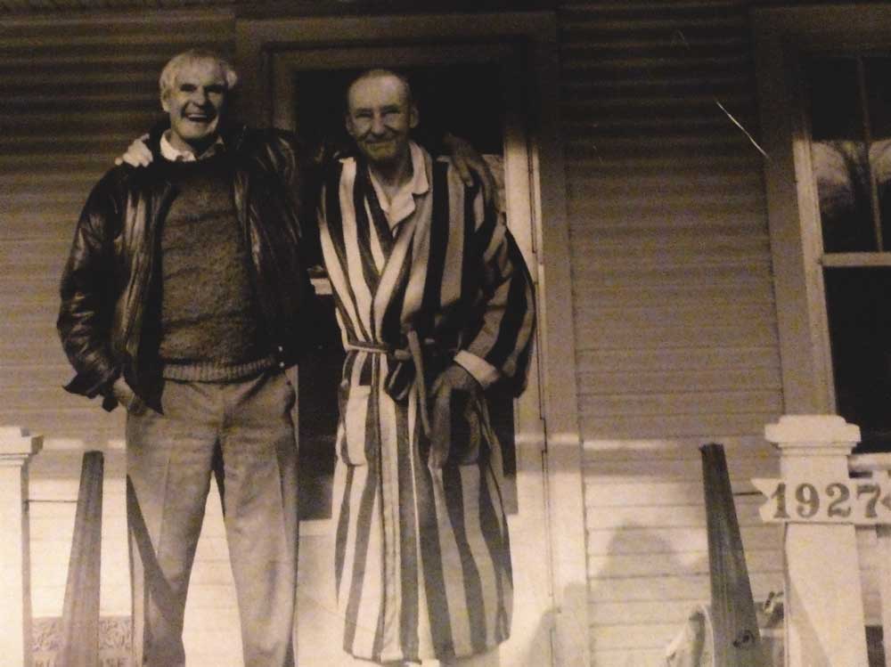 Tim Leary (izquierda) y William S. Burroughs