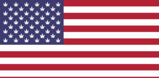 american flag, flag, marijuana