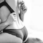 Young couple having sex in the bed - Passionate lovers making love in the bedroom