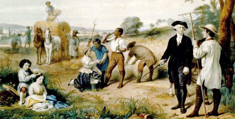 George Washington granjero