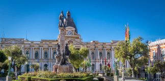 Plaza Murillo and Bolivian Palace of Government - La Paz, Bolivia