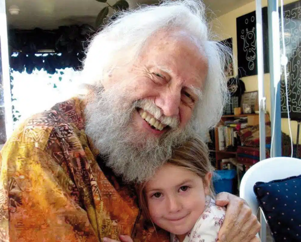 Shulgin con su nieta