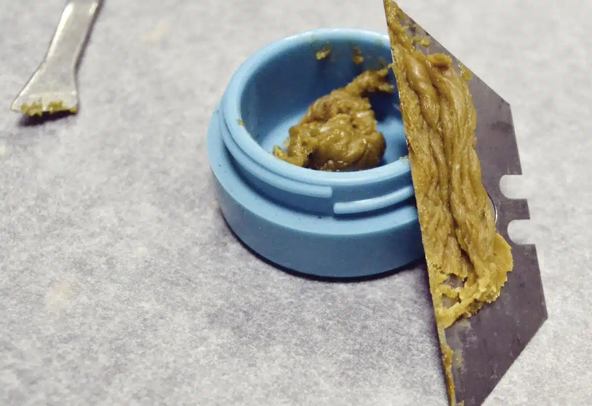 Budder con alto contenido en THCA (Técnica Fresh_Frozen)