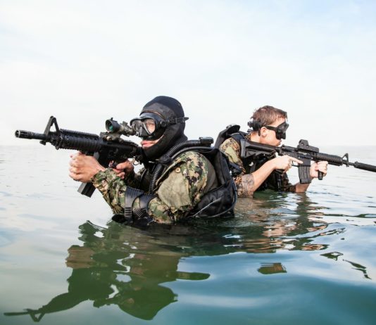 Navy SEAL frogmen