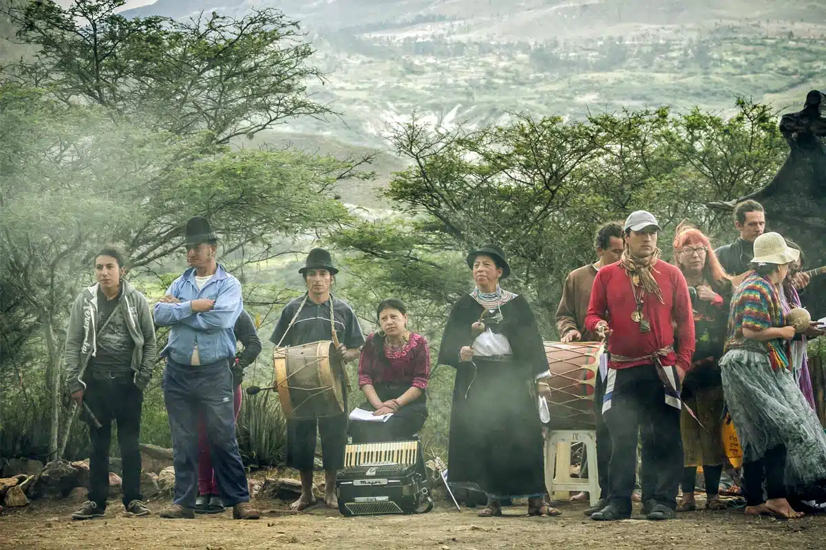 Hermanos del pueblo Saraguro