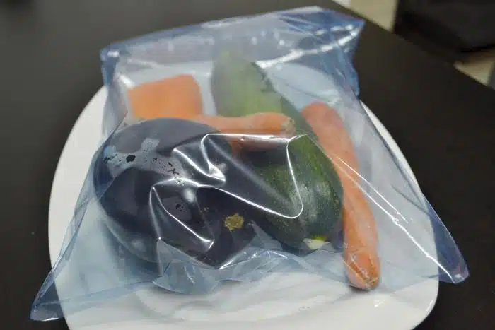Armatizando verduras para Escalibada