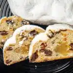 Postres cannábicos christmas stollen sweet dessert holiday baking treat christmas celebration meal food snack