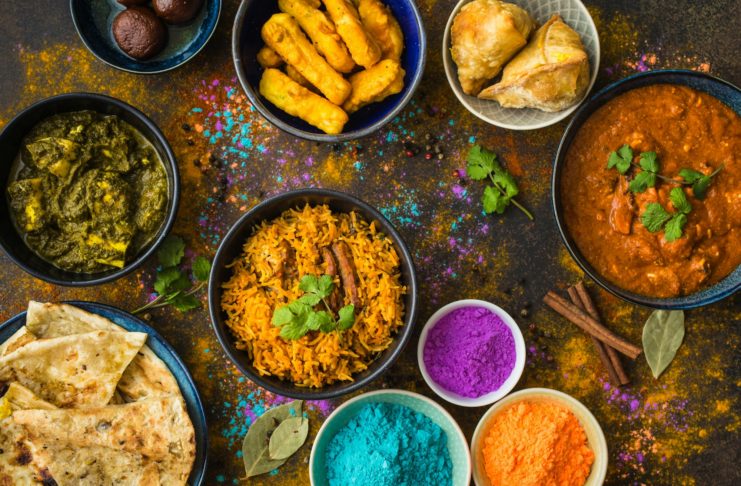 Indian Holi food