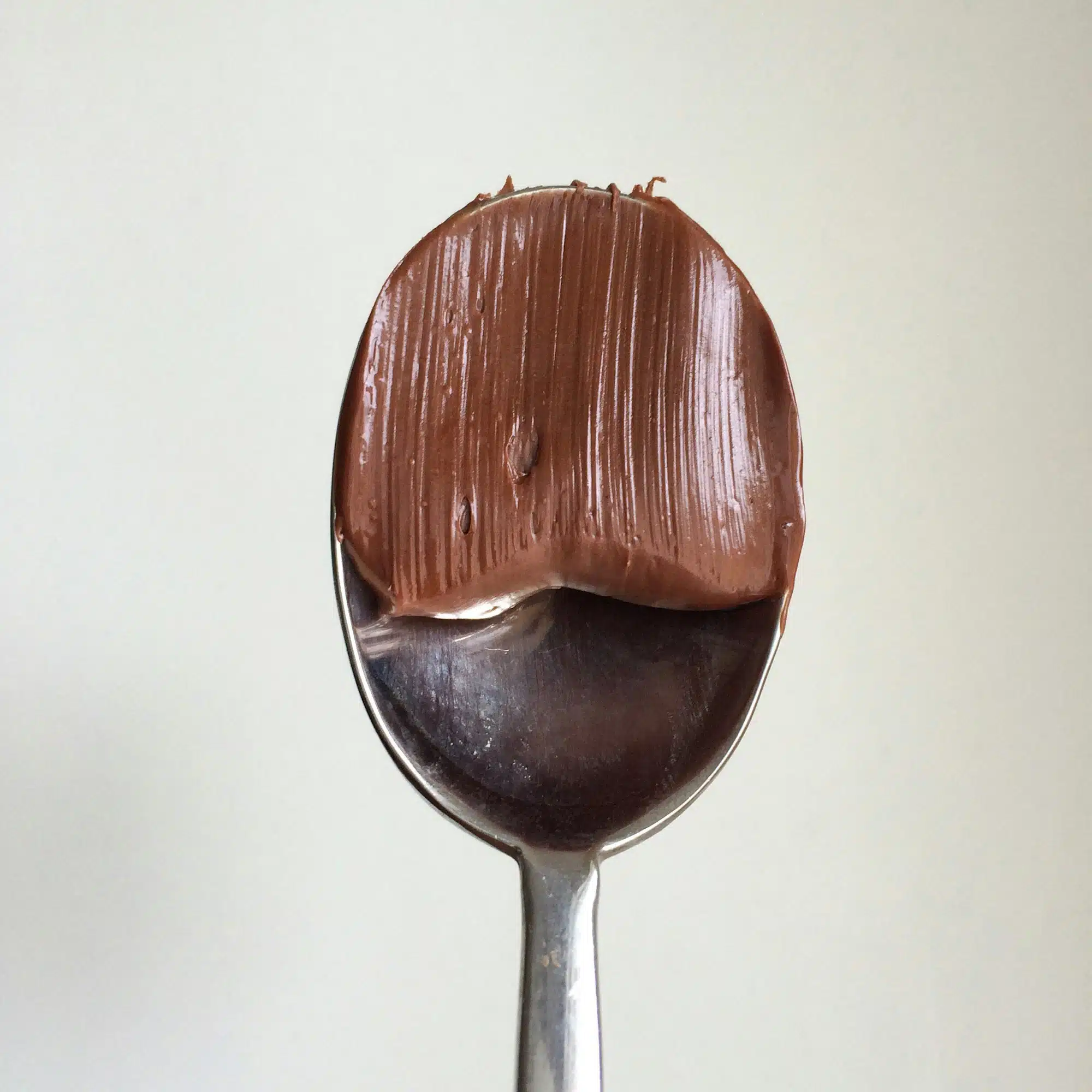 Nutella in a spoon
