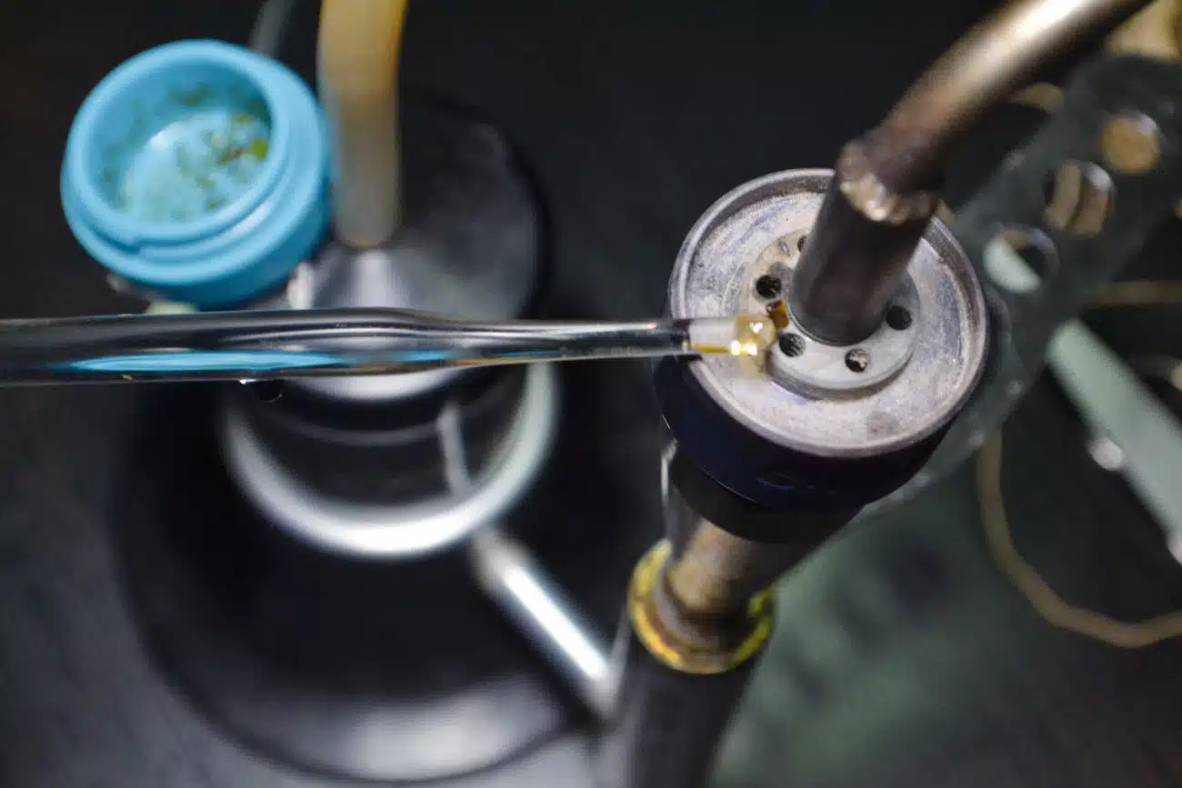 Gasificando BHO CBD-rich (Raro Genetics)