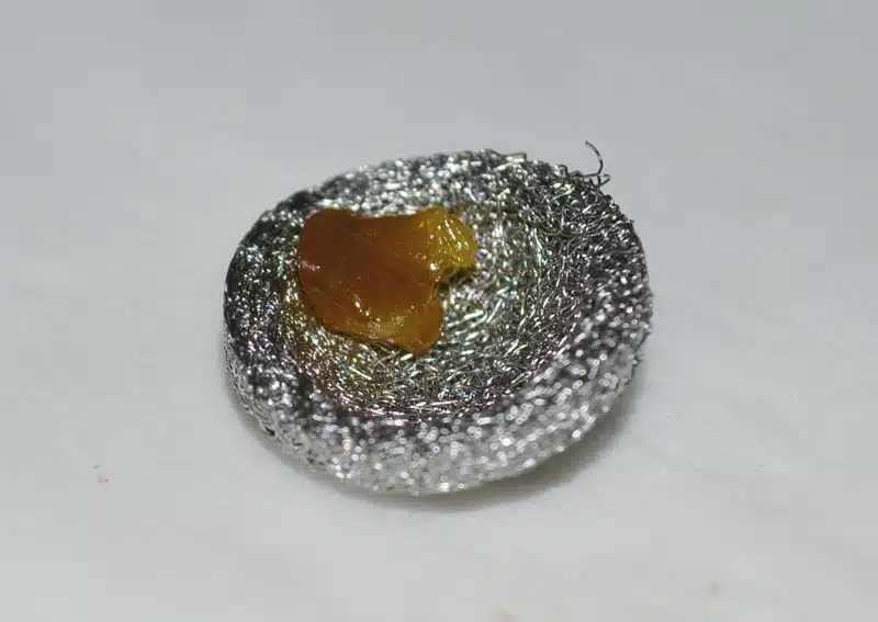 Wax sobre malla para extracciones (Raro Genetics)