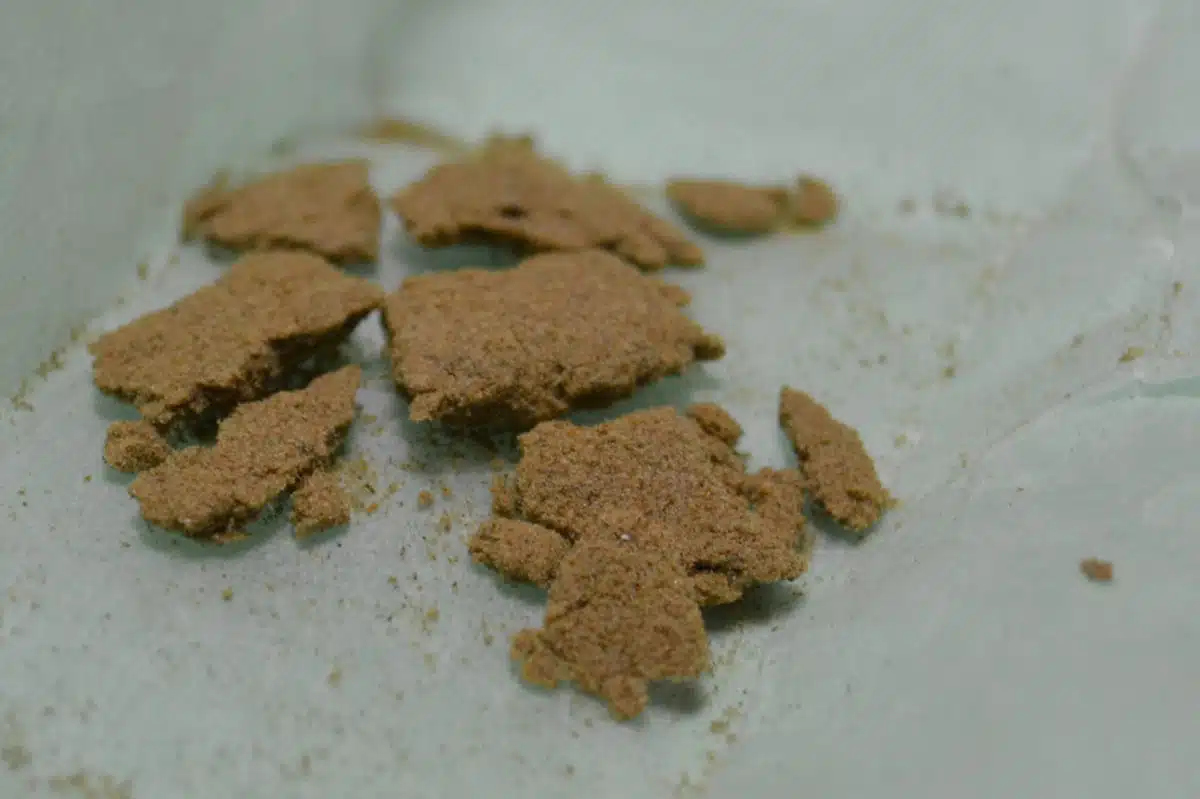 Extracción en seco. Resina 1:1 de THC:CBD