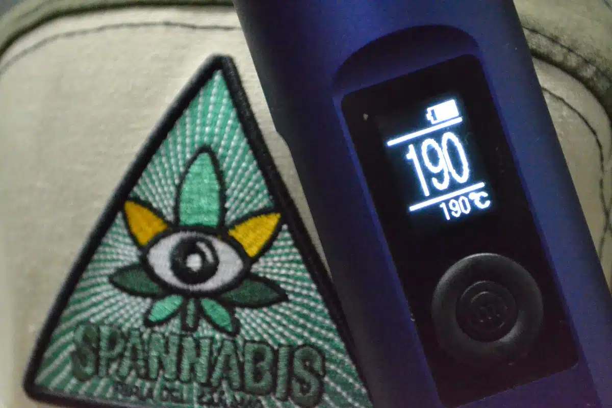 Vaporizador con termostato regulable