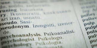 words in foreign language