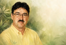 Fallece Henk IJpelaar, cofundador de Hesi y referente de la nutrición cannábica Retrato ilustrado de Henk IJpelaar, cofundador de Hesi.